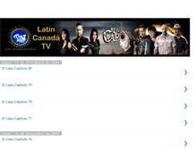 Tablet Screenshot of latincanadatvelcapo.blogspot.com