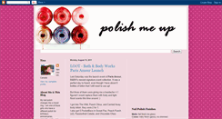 Desktop Screenshot of p0lishmeup.blogspot.com