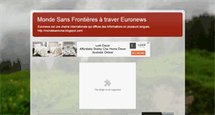 Desktop Screenshot of mondesansvisa.blogspot.com