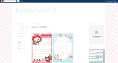 Desktop Screenshot of kawai-world.blogspot.com