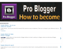 Tablet Screenshot of problogger-en.blogspot.com