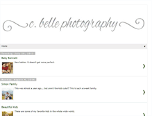 Tablet Screenshot of cbellephotography.blogspot.com
