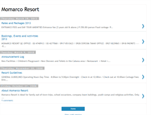 Tablet Screenshot of momarcoresort.blogspot.com