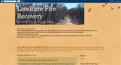 Desktop Screenshot of landcarefirerecovery.blogspot.com