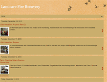 Tablet Screenshot of landcarefirerecovery.blogspot.com