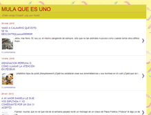 Tablet Screenshot of mulaquesuno.blogspot.com