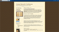 Desktop Screenshot of jeannebarracksguideposts.blogspot.com