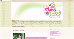 Desktop Screenshot of manadopano.blogspot.com