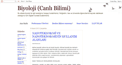 Desktop Screenshot of biyolojic.blogspot.com