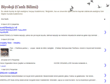 Tablet Screenshot of biyolojic.blogspot.com