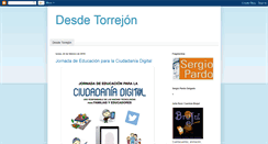 Desktop Screenshot of desdetorrejon.blogspot.com