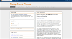 Desktop Screenshot of cheap-stockphotos.blogspot.com