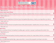 Tablet Screenshot of easytocook-recipes.blogspot.com