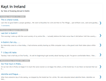 Tablet Screenshot of kaytinireland.blogspot.com
