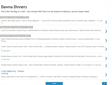 Tablet Screenshot of dawnadinners.blogspot.com