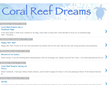 Tablet Screenshot of coralreefdreams.blogspot.com