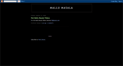 Desktop Screenshot of malluz-masala.blogspot.com