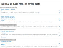 Tablet Screenshot of maxibbaraccontamenzogne.blogspot.com