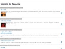 Tablet Screenshot of correiodearuanda.blogspot.com