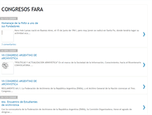 Tablet Screenshot of congresosfara.blogspot.com
