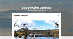 Desktop Screenshot of mikeandcelineworldwide.blogspot.com