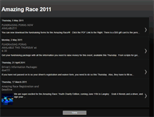 Tablet Screenshot of amazingrace2011.blogspot.com