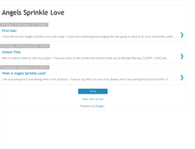 Tablet Screenshot of angelssprinklelove.blogspot.com