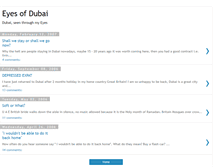 Tablet Screenshot of eyesofdubai.blogspot.com