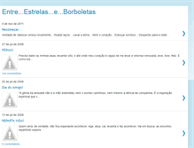 Tablet Screenshot of entreestrelaseborboletas.blogspot.com