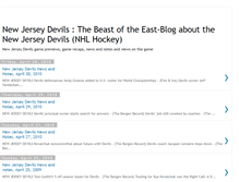 Tablet Screenshot of devils-new-jersey.blogspot.com