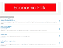 Tablet Screenshot of economicfolk.blogspot.com