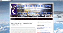 Desktop Screenshot of icpaudosferros.blogspot.com