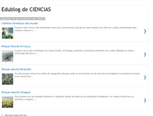 Tablet Screenshot of cienciasfya.blogspot.com