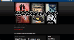 Desktop Screenshot of ferrolinomano.blogspot.com