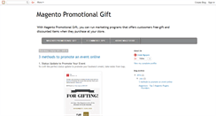 Desktop Screenshot of magentofreegift.blogspot.com