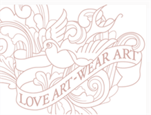 Tablet Screenshot of loveartwearart.blogspot.com