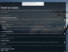 Tablet Screenshot of croatiatravelagency.blogspot.com