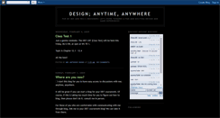 Desktop Screenshot of design-anytime-anywhere.blogspot.com