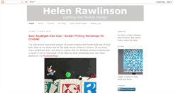 Desktop Screenshot of helenrawlinson.blogspot.com