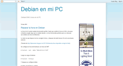Desktop Screenshot of debianenmipc.blogspot.com
