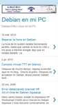 Mobile Screenshot of debianenmipc.blogspot.com