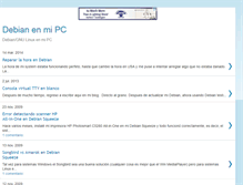 Tablet Screenshot of debianenmipc.blogspot.com