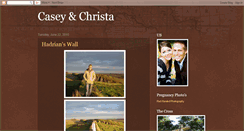 Desktop Screenshot of christaandcasey.blogspot.com