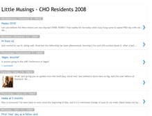 Tablet Screenshot of choresidents2008.blogspot.com