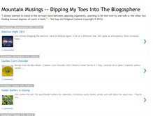 Tablet Screenshot of mountain-musings.blogspot.com