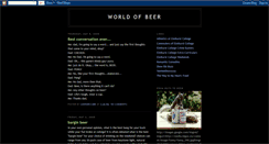 Desktop Screenshot of beercrazy.blogspot.com