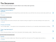 Tablet Screenshot of decanonon.blogspot.com