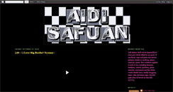 Desktop Screenshot of aidi-safuan.blogspot.com