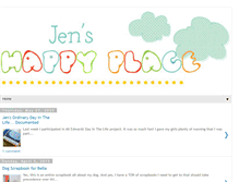 Tablet Screenshot of happyplaceforjen.blogspot.com