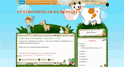 Desktop Screenshot of centroescolarbenedita.blogspot.com